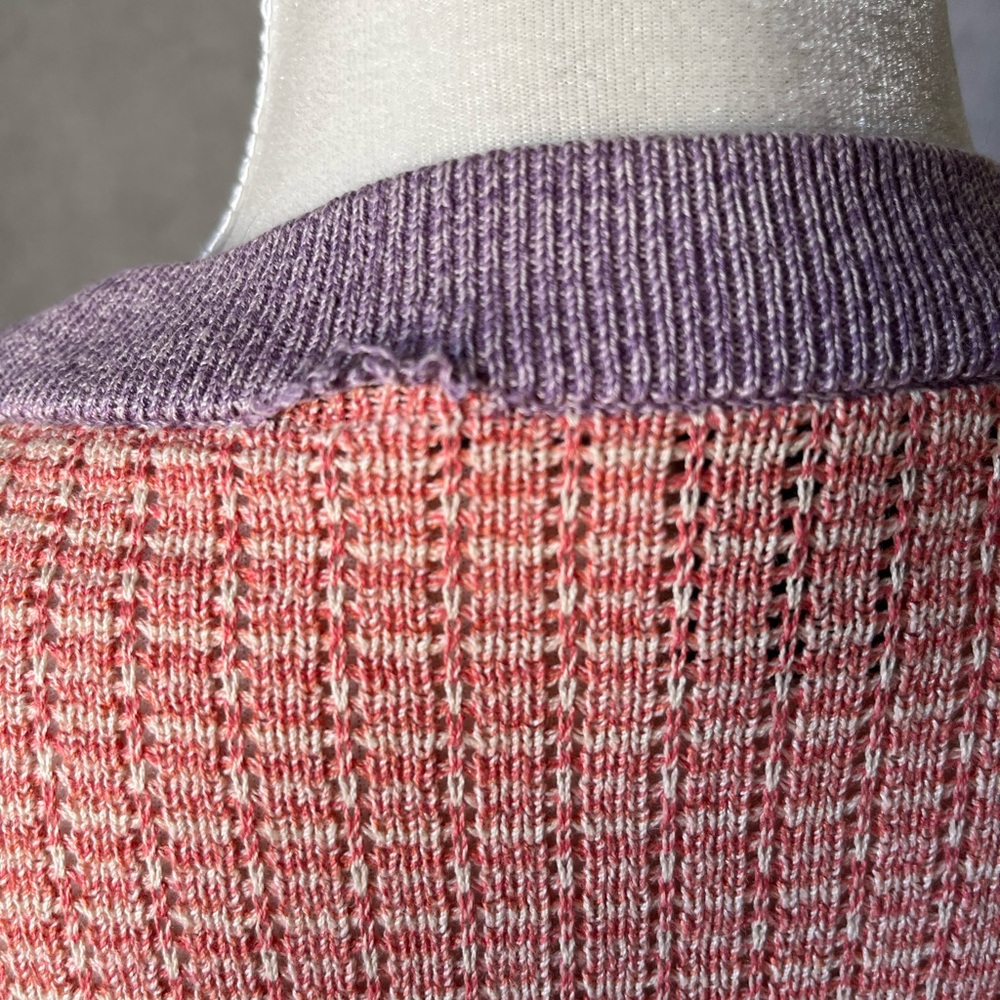 Vintage Marc by Marc Jacobs colorblock Cardigan Small - Picture 3 of 10